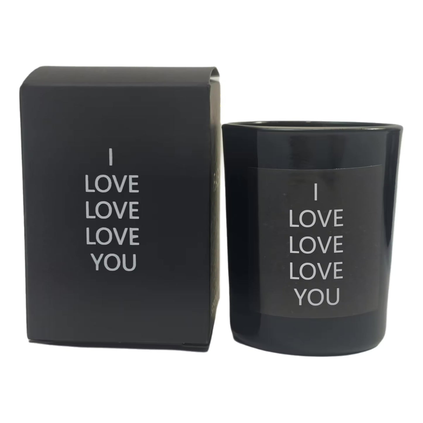 I LOVE LOVE LOVE YOU CANDLE