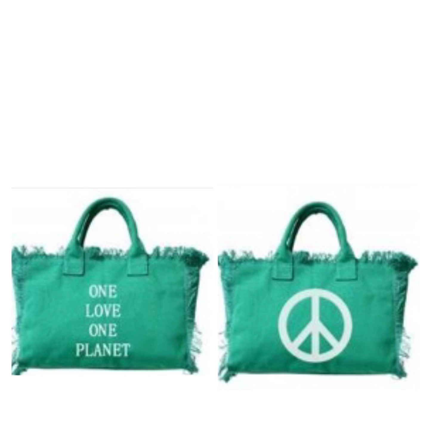 ONE LOVE ONE PLANET TOTE