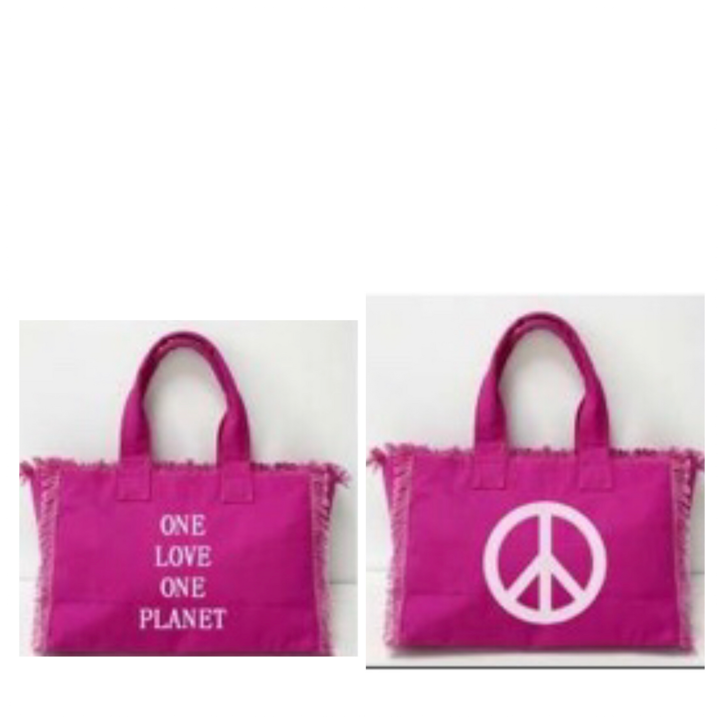 ONE LOVE ONE PLANET TOTE