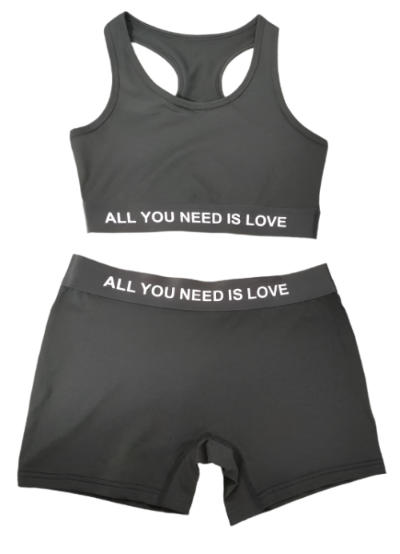 ALL YOU NEED IS LOVE BIKER SET