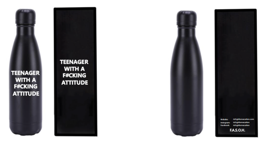 TEENAGER WITH A F#CKING ATTITUDE