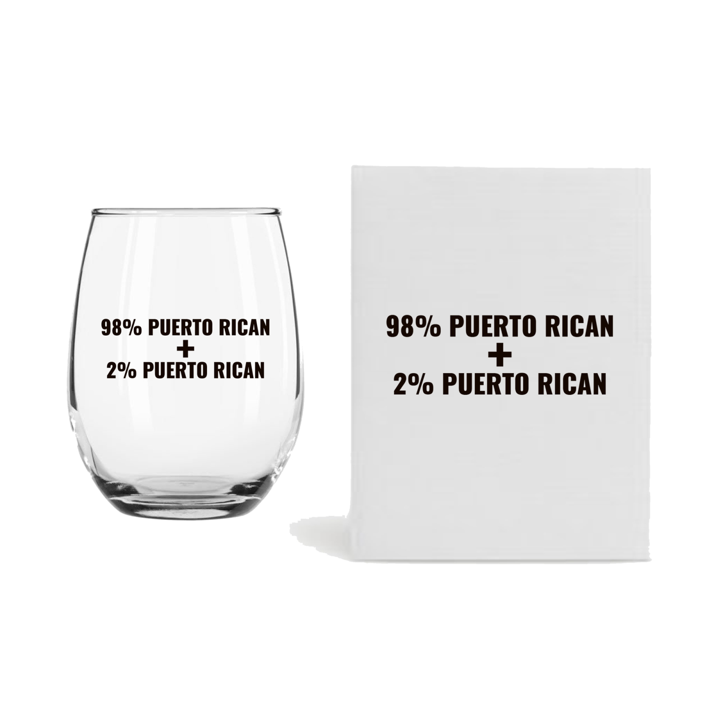 98% Puerto Rican + 2% Puerto Rican