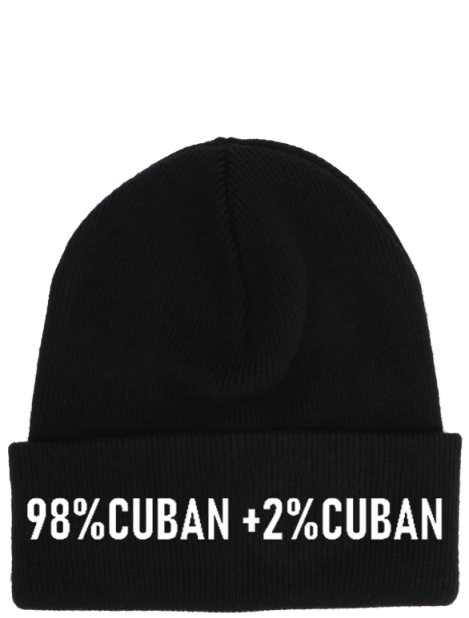 98% CUBAN + 2% CUBAN BEANIE