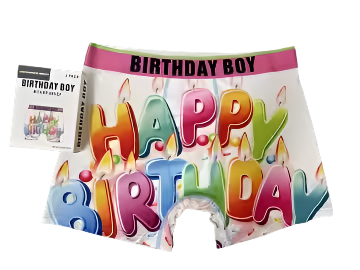 BIRTHDAY BOY UNDERWEAR