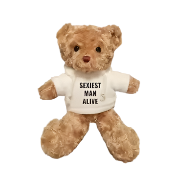 SEXIEST MAN ALIVE TEDDY BEAR