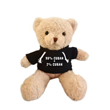 98% CUBAN + 2% CUBAN TEDDY BEAR