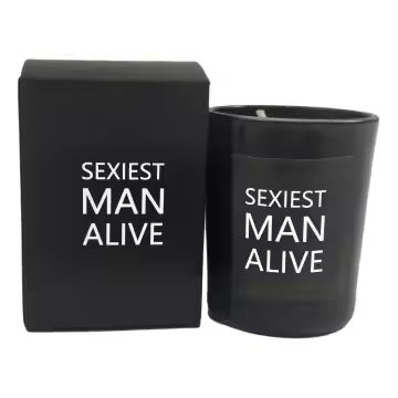 SEXIEST MAN ALIVE CANDLE SET OF 3