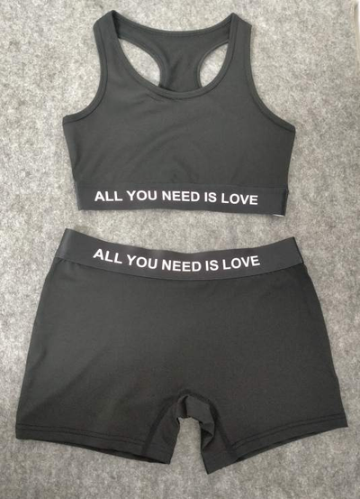 ALL YOU NEED IS LOVE BIKER SET