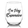 I'M VERY EXPENSIVE GLASS